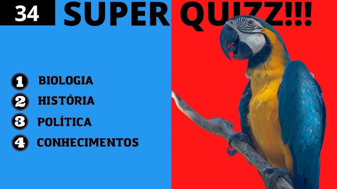 ✓ QUIZZ DE CONHECIMENTOS GERAIS N 7 