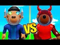 ROBLOX PIGGY BODYBUILDER BILLY VS DEVIL DOGGY! (Roblox Piggy RP)