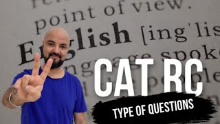 CAT RC Type of Questions! G Strategy