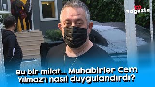 Bu bir milat... Muhabirler Cem Yılmaz'ı nasıl duygulandırdı?