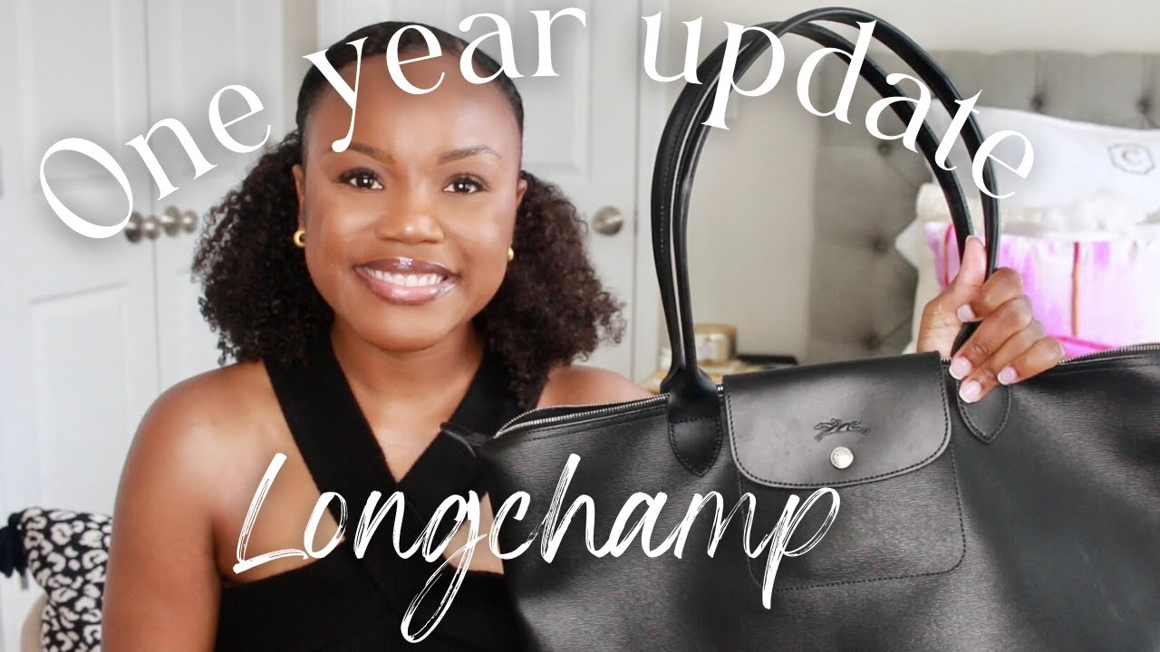 @longchamp LE PLIAGE CITY COATED CANVAS TOTE- 1 YEAR UPDATE + CUYANA ...