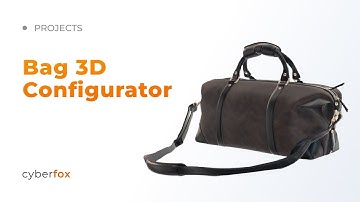 Bag 3D Configurator | Web3D | CyberFox Agency