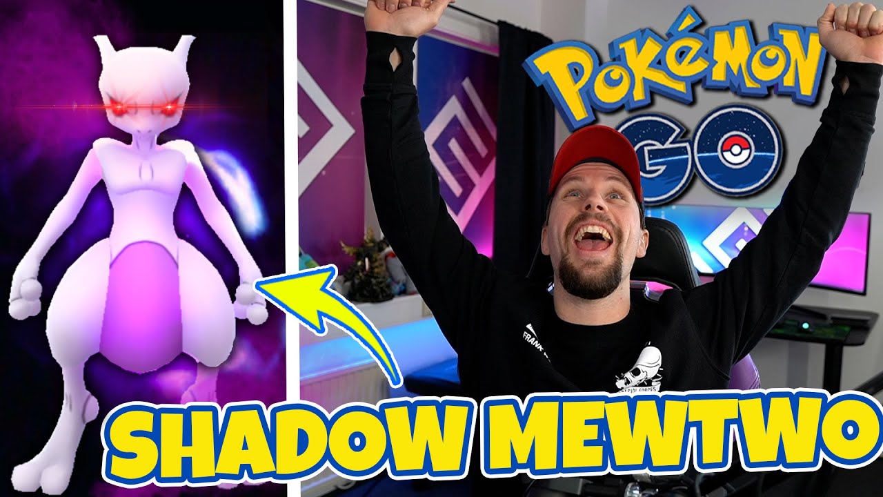 FÅNGAR SHADOW MEWTWO I POKEMON GO YouTube