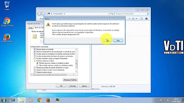 Como ver uma pasta oculta no Windows?