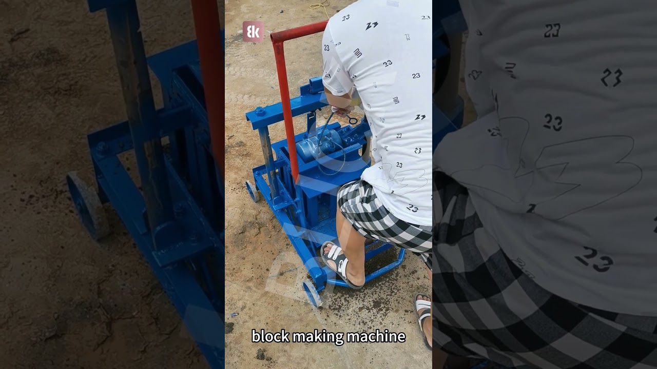 🧱 Mini Mobile Brick Making Machine – Flexible & Efficient!