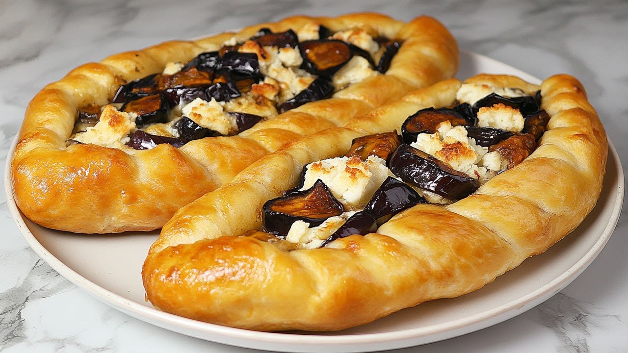 Die Aubergine, die alle verrückt macht! Das beste Auberginenrezept mit Feta! Wahnsinnig lecker!