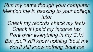 Download Lagu Sting - Epilogue (Nothing 'Bout Me) Lyrics MP3