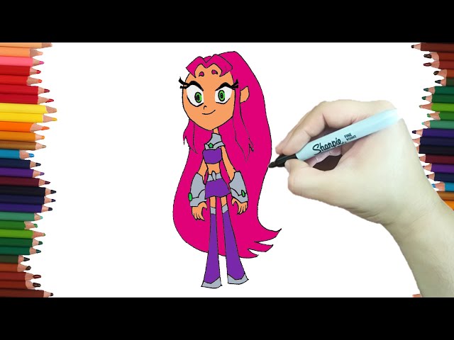 Como desenhar a Starfire