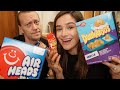 OMG...His Reaction To Mexican American Snacks!