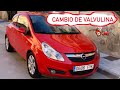 Cambio de valvulina Opel Corsa D