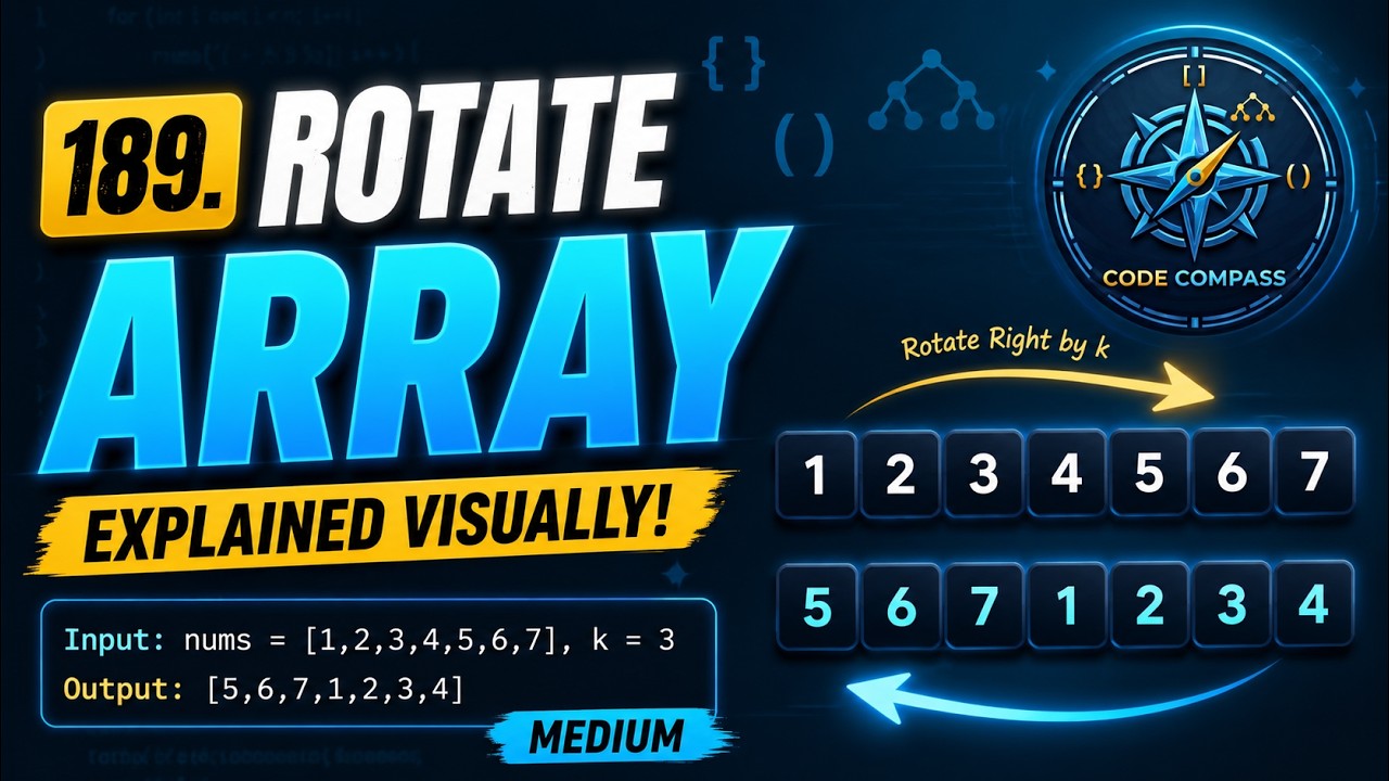 Leetcode Top Interview 150 - Rotate Array - YouTube
