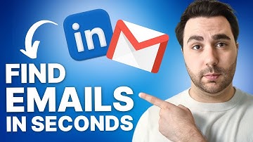 How to Find ANY Email Address on LinkedIn (for FREE)