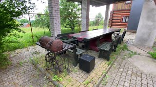 Усадьба Медвежья завала - площадка для приготовления шашлыков, Отдых в Беларуси