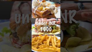 Brunch for 2 under 1000rs! 10 on 10! #shorts #food #foodreview #bangalore #breakfast #burger #fries