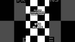 My F1 2026 Predictions! #F1 #Formula1 #Haas #olliebearman