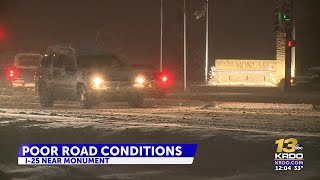 CDOT makes closures throughout I-25 Thursday due to severe weather