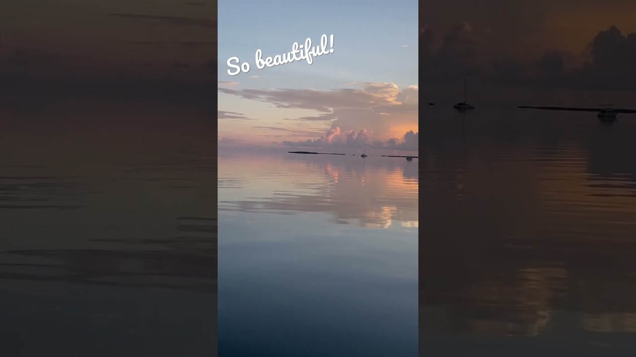 Sunrises in the Florida Keys are priceless