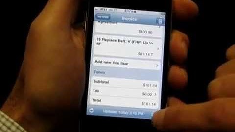 iPhone Overview Demo on Intuit Field Service Management