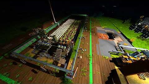 Scrap Mechanic survival - farm defense update