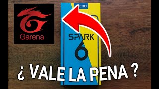 MIRA ESTE VIDEO ANTES DE COMPRAR EL TECNO SPARK 6 GO PARA FREE FIRE ¿VALE LA PENA?