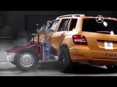 Mercedes-Benz TV: More safety by the use of crash test dummies. - Mercedes-Benz TV: More safety by the use of crash test dummies.