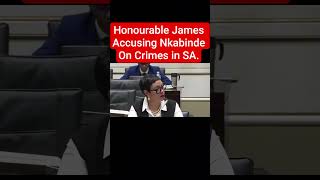 Honourable James Goas Off On Nkabinde Over The Protection Of South African People adhoccommittee