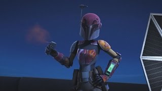 Star Wars Rebels - Sabine Wren vs. Stormtroopers [1080p]