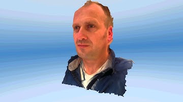 3D face created using 123D Catch