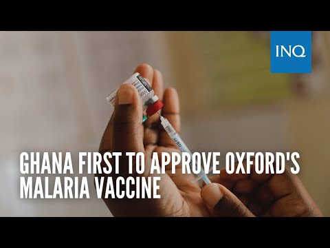 Ghana first to approve Oxford's malaria vaccine