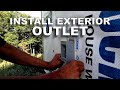 How-to Install an Exterior Electrical Outlet