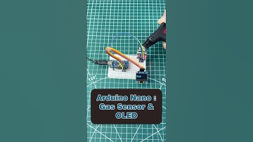 Arduino Nano with Gas Sensor & OLED Display | KitKraft Air Quality Monitoring Project