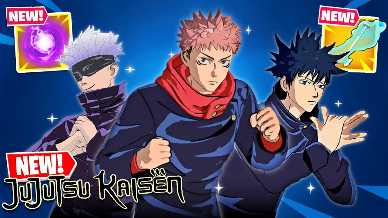 *NEW* JUJUTSU KAISEN Update in Fortnite! (Mythics, FREE Battle Pass, + more!)