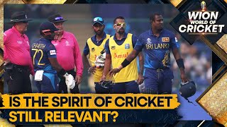 ODI WC: Mathews & Sri Lanka fume after controversial dismissal | WION World of Cricket