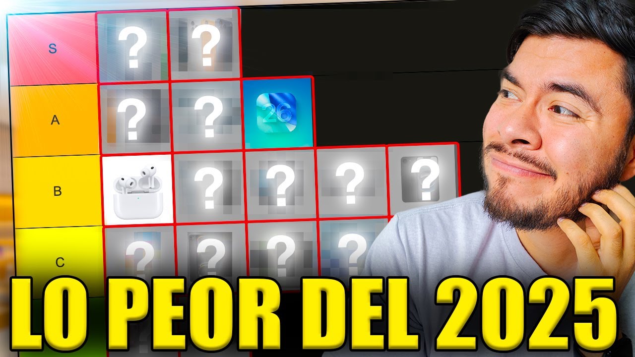 Ranking FINAL Apple 2025 🏆 del MEJOR al PEOR (Compras Inteligentes)