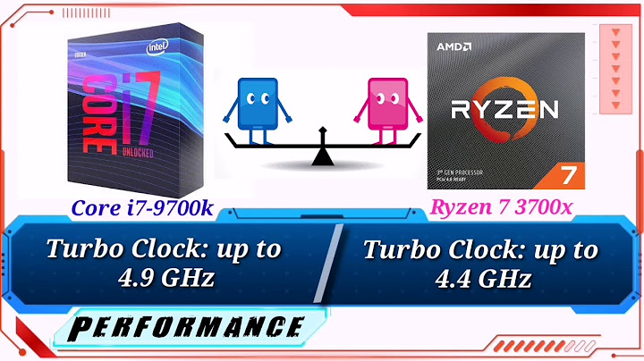 So sánh ryzen 7 3700x vs i7 9700k năm 2024