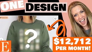 Beginner on Etsy? - SIMPLE DESIGN STRATEGY That Can Make $12,716 a Month