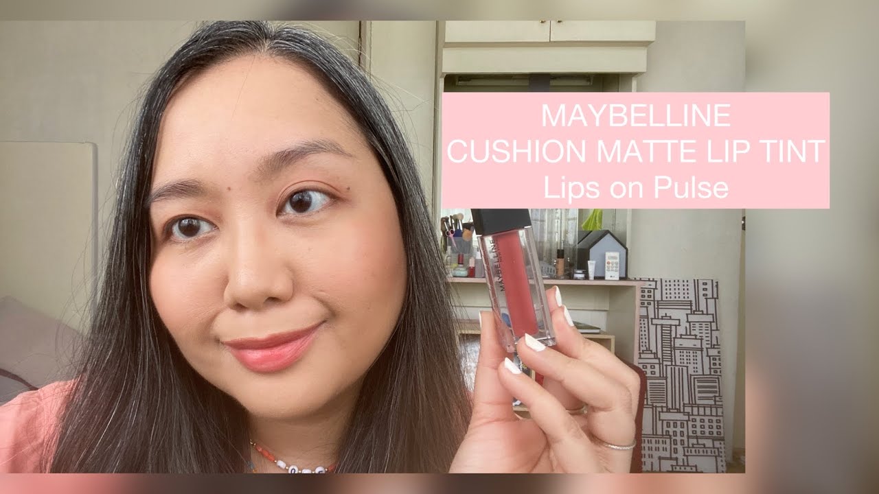 Monochromatic Makeup Look Trying out the MAYBELLINE CUSHION MATTE LIP