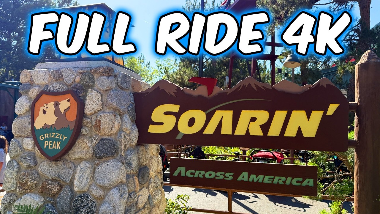 Soarin' Across America Full Ride POV | Disney California Adventure