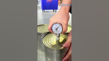 #Automatic canned food #vacuum #tin can #seamer #machine #factory，Automatic lifting operation flow