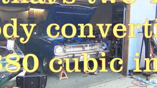 First fire 1967 440 Dart GT convertible