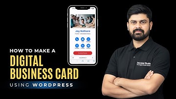 Make a Digital Business Card for Free Using WordPress | No Coding Needed