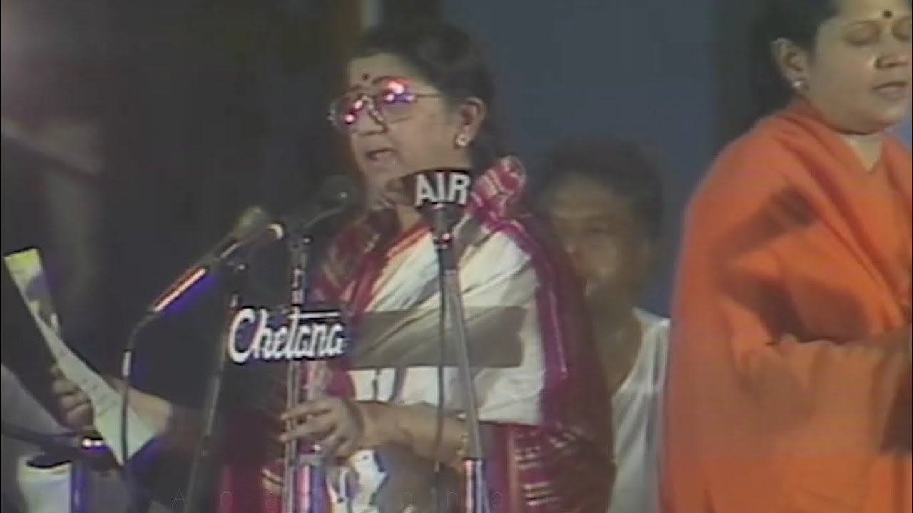 Jayostute Shri Mahanmangale  Lata Mangeshkar Live 1988