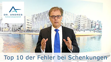 Was zählt nicht als Schenkung?