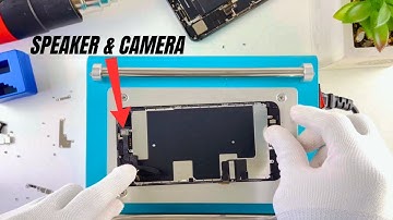 Apple iPhone 8 Plus Ear Speaker and Front Camera Replacement Shown in 3 Minutes