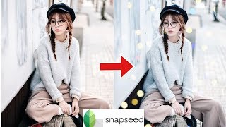 How to edit photo with best color effect | Snapseed Tutorial screenshot 3