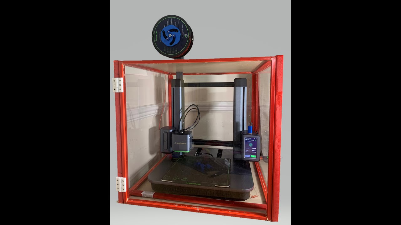 I Made and Enclosure for my AnkerMake M5 3D Printer and The Noise ...