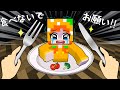 【私はおいしくないよおぉぉ😭】巨人の化け物女に食べられるマインクラフト(ここちゃん/アニメ)