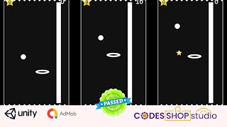 Through The Hoop | Unity Hyper-casual Game Template | Hoop