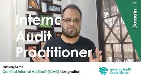 Domain I - IAP (Internal Audit Practitioner)