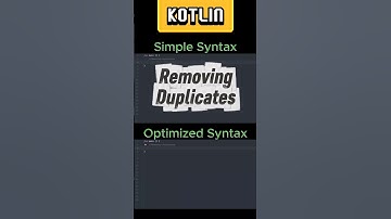 Banishing Duplicate Spells in Kotlin 🔮 #kotlin #programming #coding #shorts